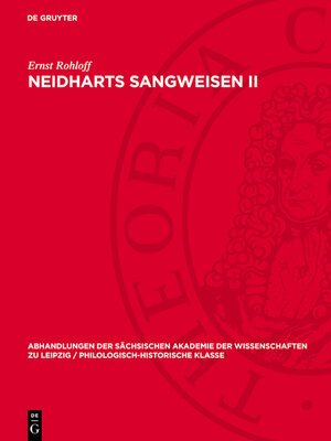 cover image of Neidharts Sangweisen II